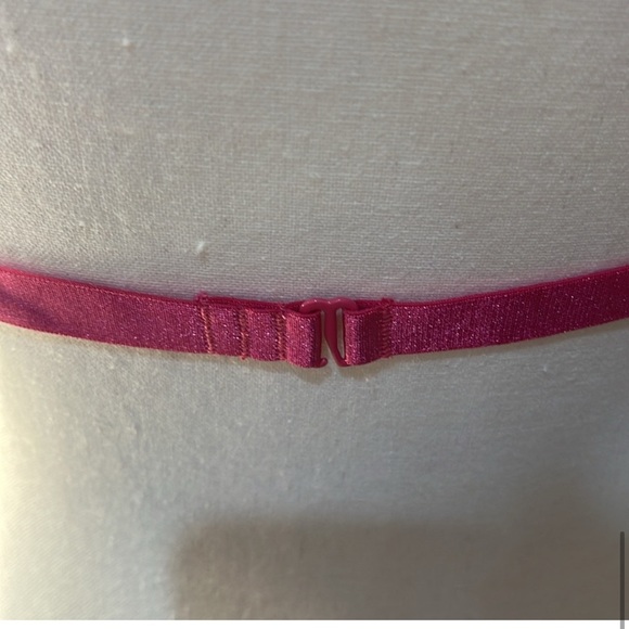 FREE People Bright Eyes Bralette and Lace Thong Set Pink New With Tags SZ Small - Picture 5 of 9